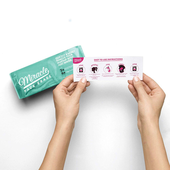 2-Pack Sea Green Microfiber Makeup Remove - Picture 5 of 8